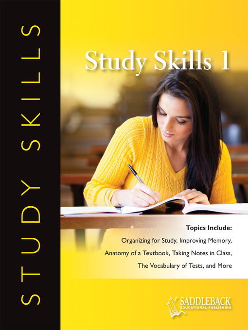 Cover image for Study Skills: Improving Memory